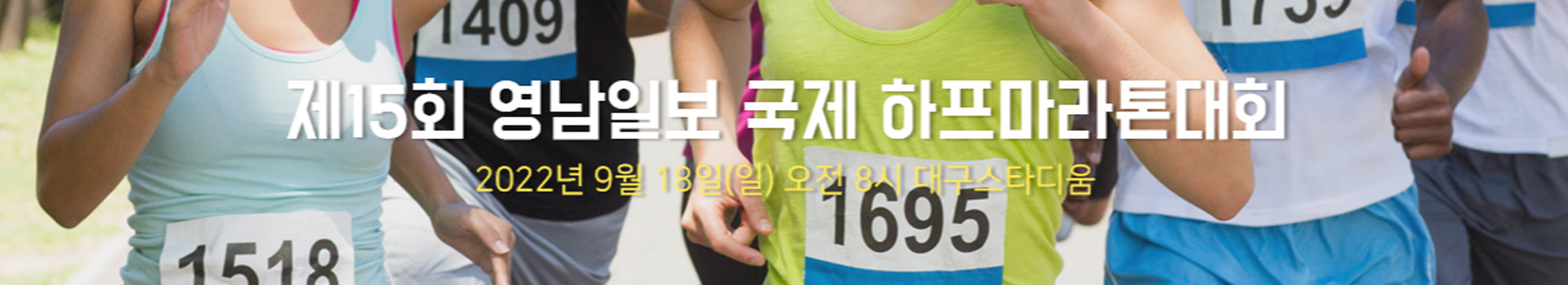 제 15회 영남일보 국제 하프마라톤대회 대표 이미지