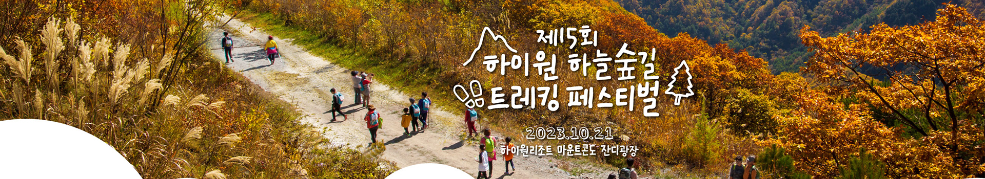 제15회 하이원 하늘숲길 트레킹 페스티벌 대표 이미지