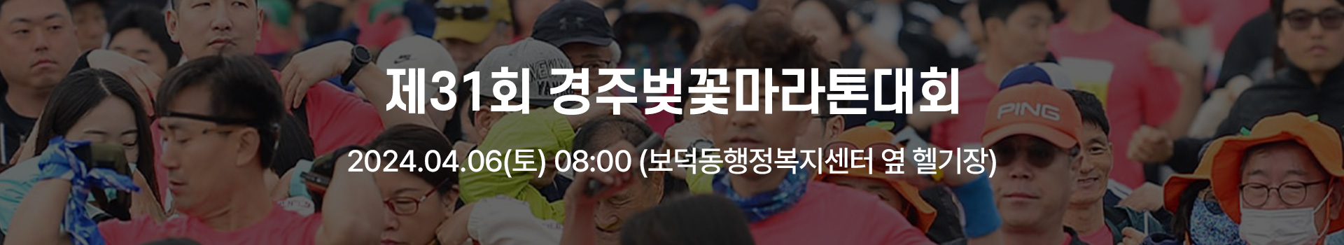 제31회 경주벚꽃마라톤대회 대표 이미지