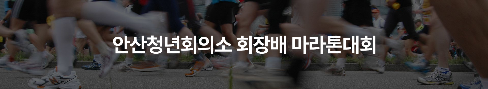 안산청년회의소 회장배 마라톤대회 대표 이미지