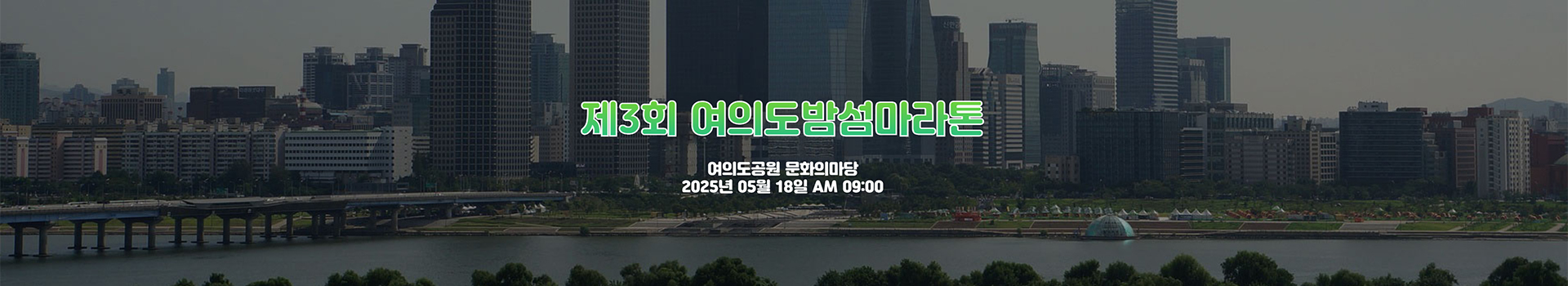 제3회 여의도 밤섬마라톤 대표 이미지