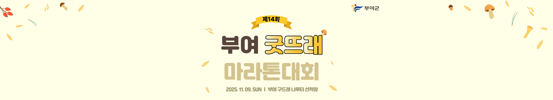 제14회 부여 굿뜨레 마라톤 대표 이미지
